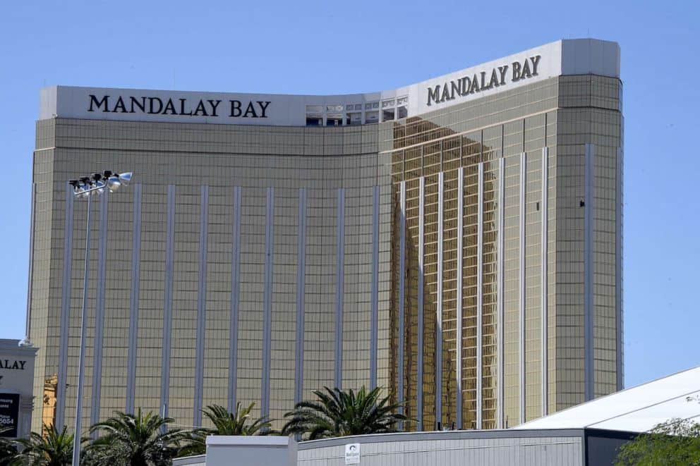 the building  of mandala bay casino